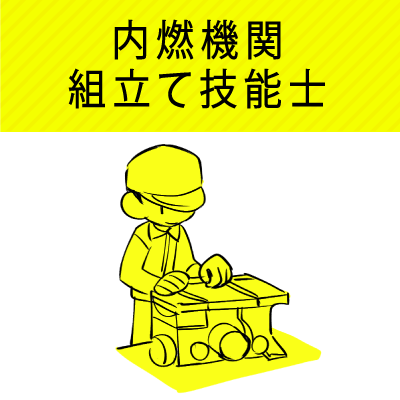 内燃機関組立て技能士｜ジョブコンスキル